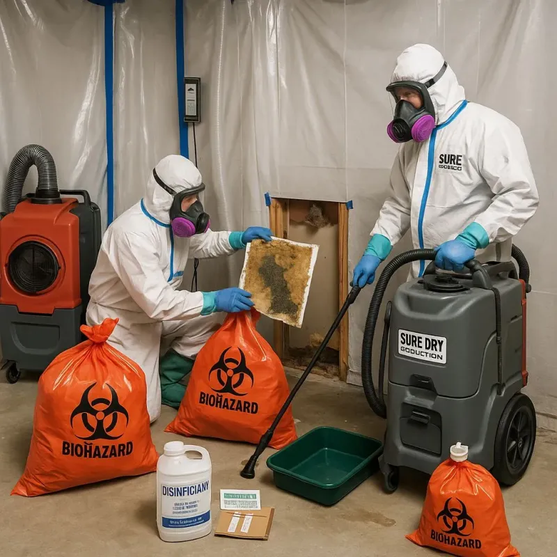 Contaminated Water Handling Protocols process in Sullivans Island, SC